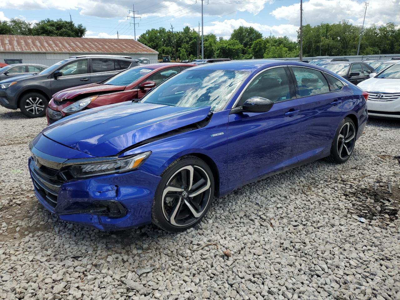 2022 HONDA ACCORD HYBRID SPORT VIN:1HGCV3F26NA019776