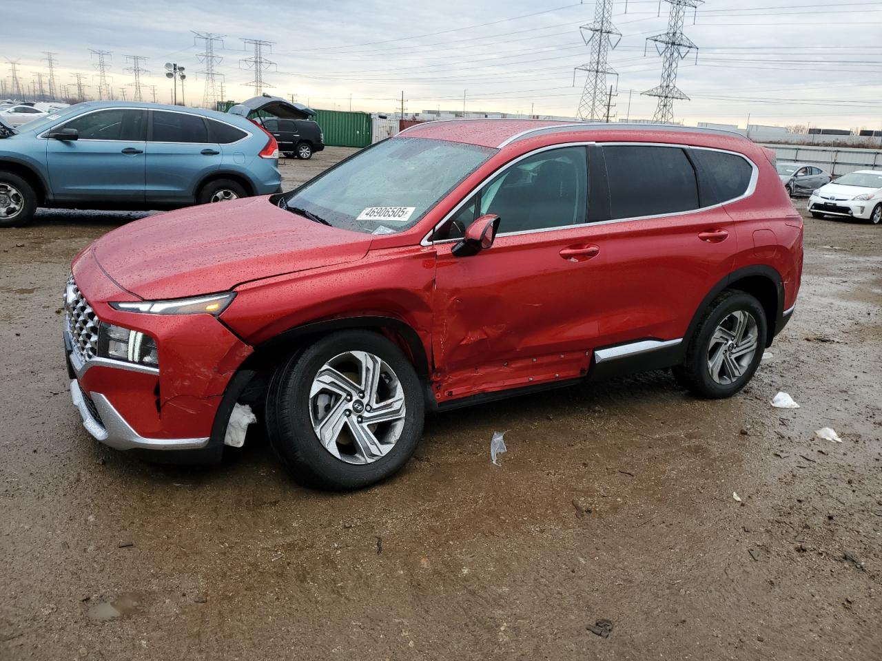 2022 HYUNDAI SANTA FE SEL VIN:5NMS2DAJ1NH405065