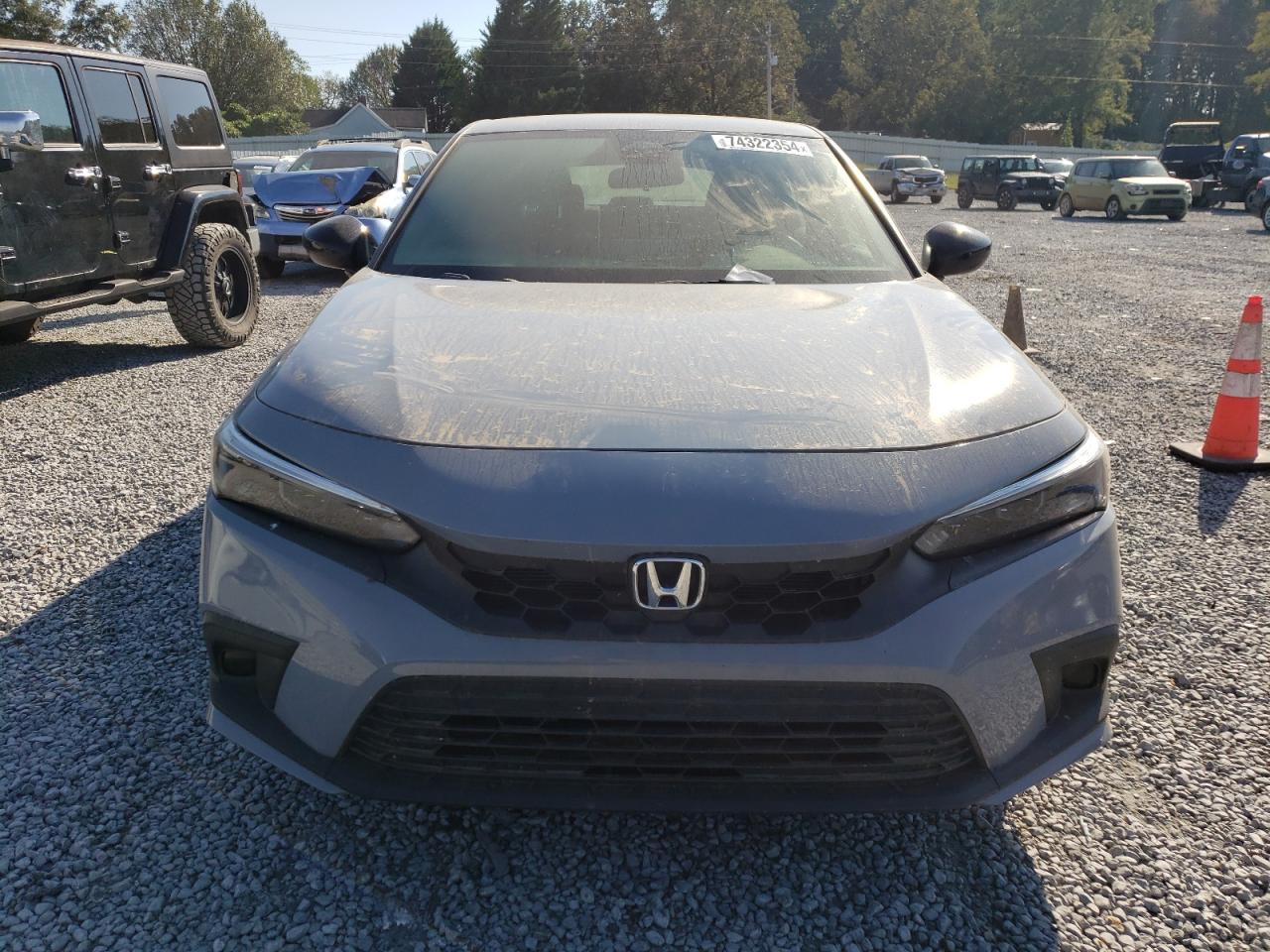 2022 HONDA CIVIC SPORT VIN:19XFL2H80NE009559