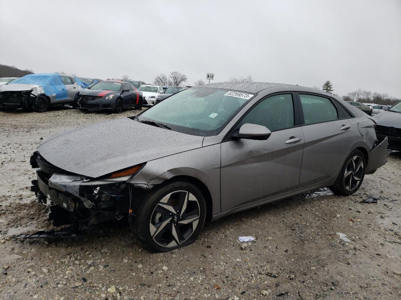 2023 HYUNDAI ELANTRA SEL VIN:KMHLS4AG4PU476468