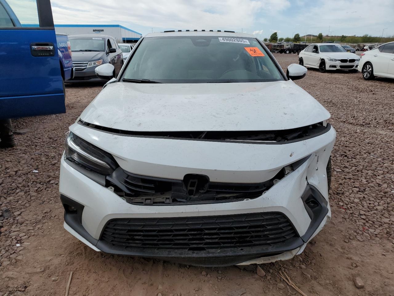 2022 HONDA CIVIC TOURING VIN:2HGFE1F97NH316040