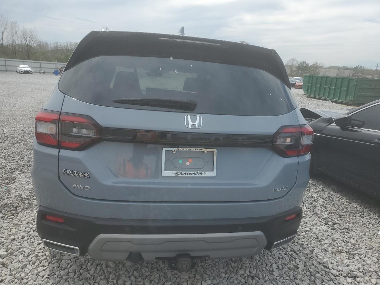 2023 HONDA PILOT ELITE VIN:5FNYG1H85PB008430