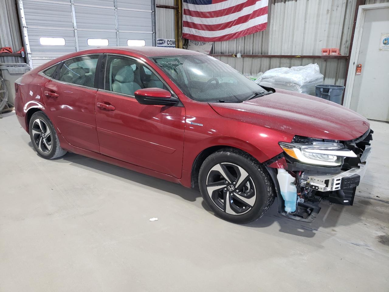 2022 HONDA INSIGHT EX VIN:19XZE4F58NE003326