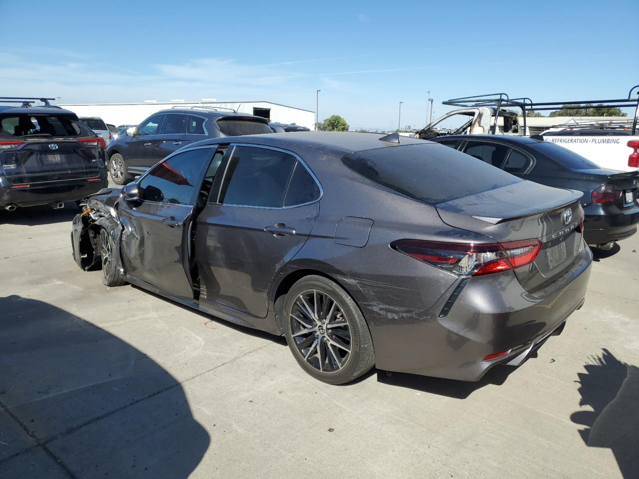 2022 TOYOTA CAMRY NIGHT SHADE VIN:4T1S11AK3NU687787