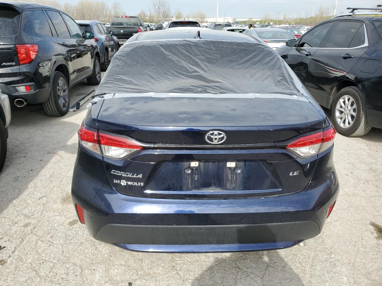 2022 TOYOTA COROLLA LE VIN:5YFEPMAE2NP341724