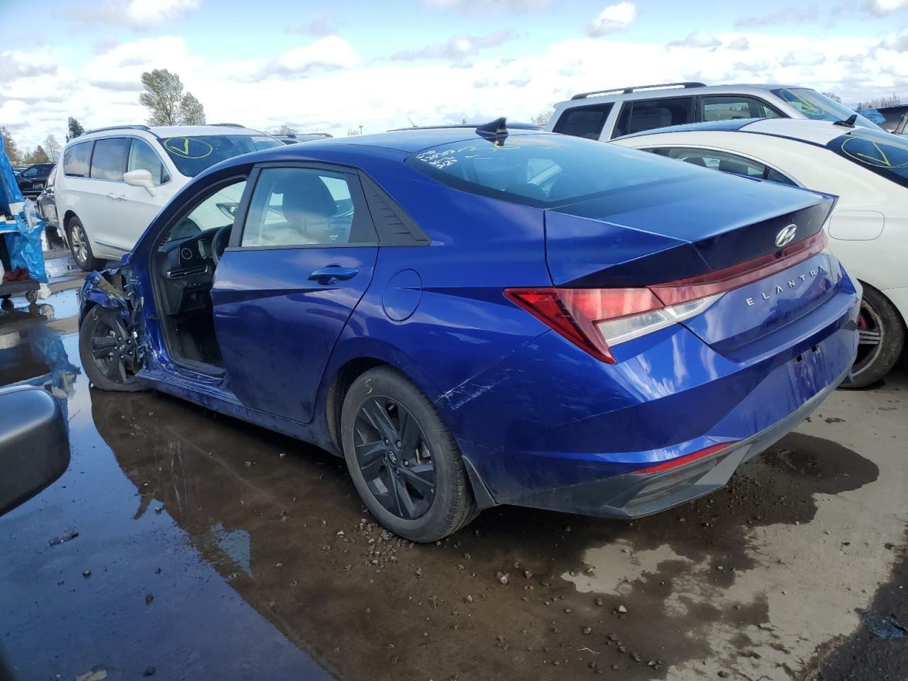2022 HYUNDAI ELANTRA SEL VIN:5NPLS4AG4NH053109