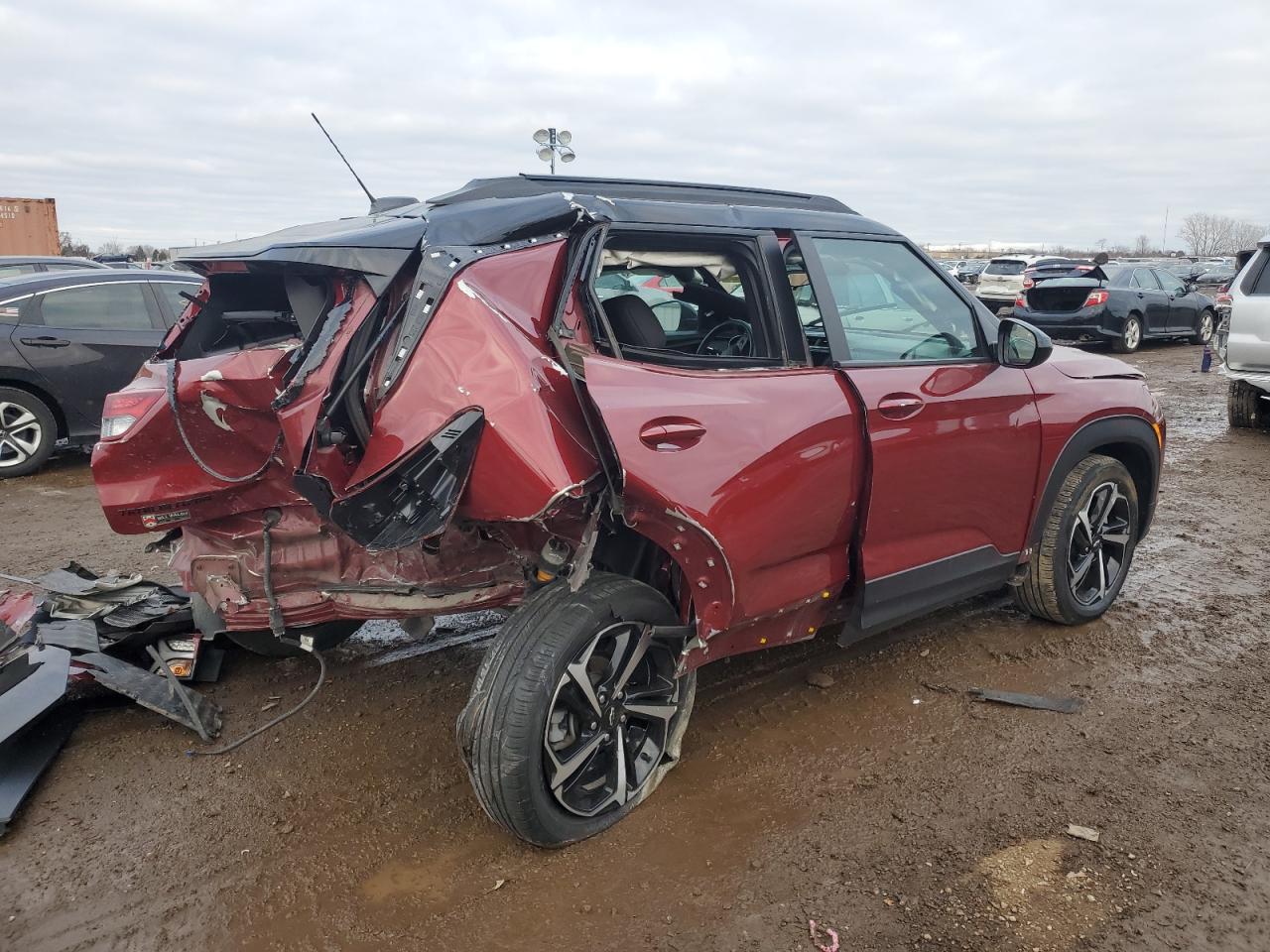 2022 CHEVROLET TRAILBLAZER RS VIN:KL79MTSL6NB043819