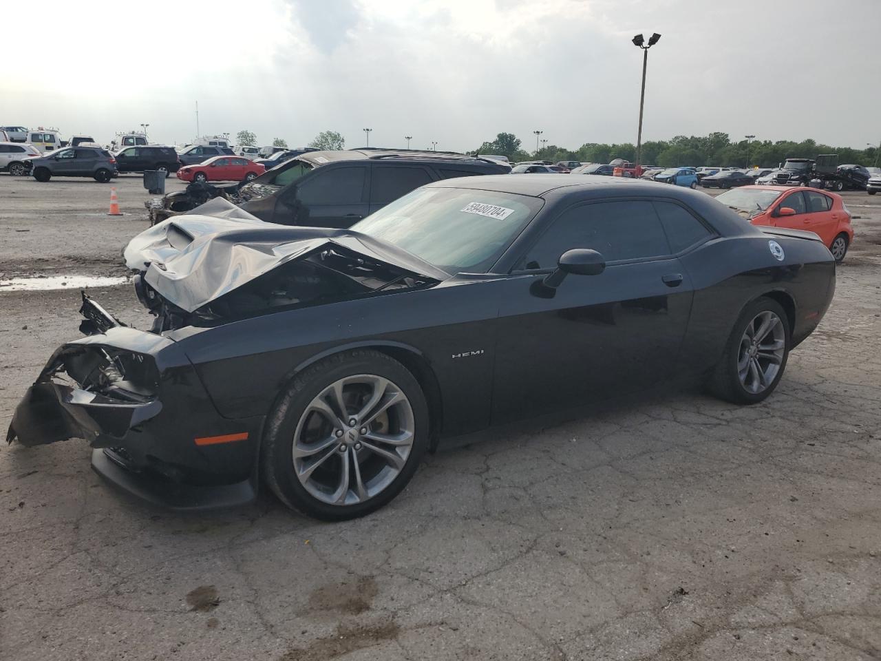 2022 DODGE CHALLENGER R/T VIN:2C3CDZBT8NH131861
