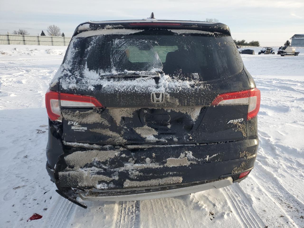 2022 HONDA PILOT EXL VIN:5FNYF6H55NB035937
