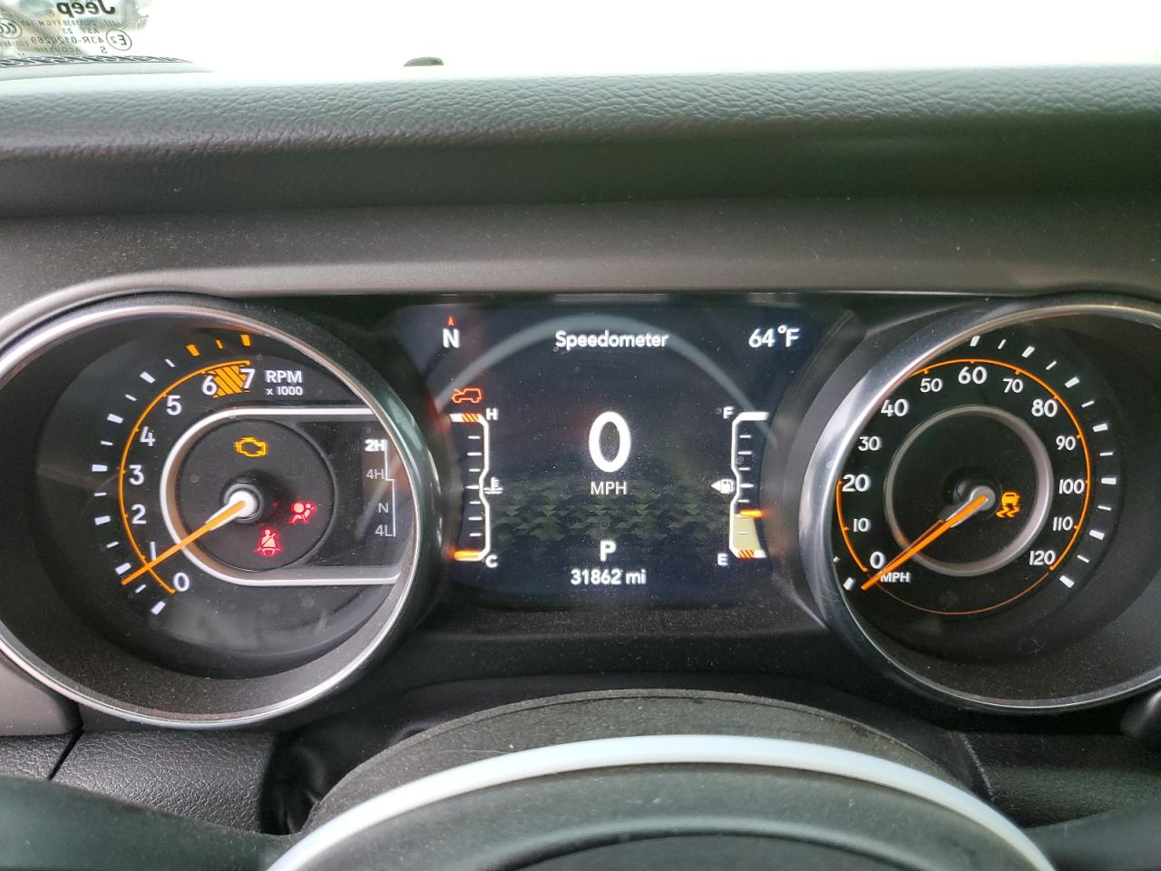 2023 JEEP WRANGLER SPORT VIN:1C4HJXDG7PW624935
