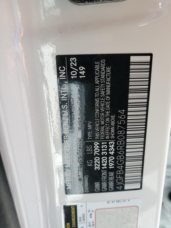 2024 MERCEDES-BENZ GLE 450E 4MATIC VIN:4JGFB4GB6RB087564