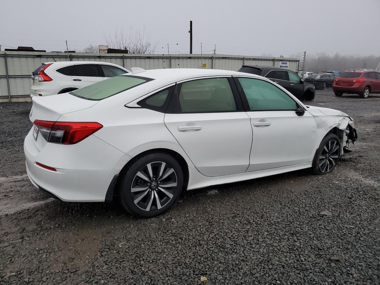 2022 HONDA CIVIC EX VIN:JHMFE1F78NX004915