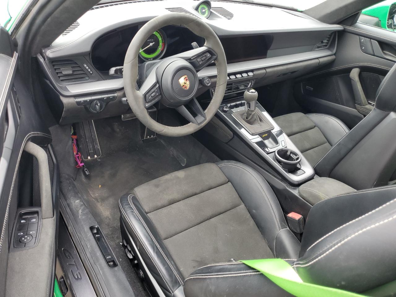 2022 PORSCHE 911 GT3 VIN:WP0AC2A92NS268077