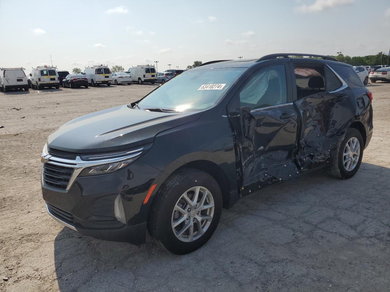 2022 CHEVROLET EQUINOX LT VIN:2GNAXUEV1N6103736