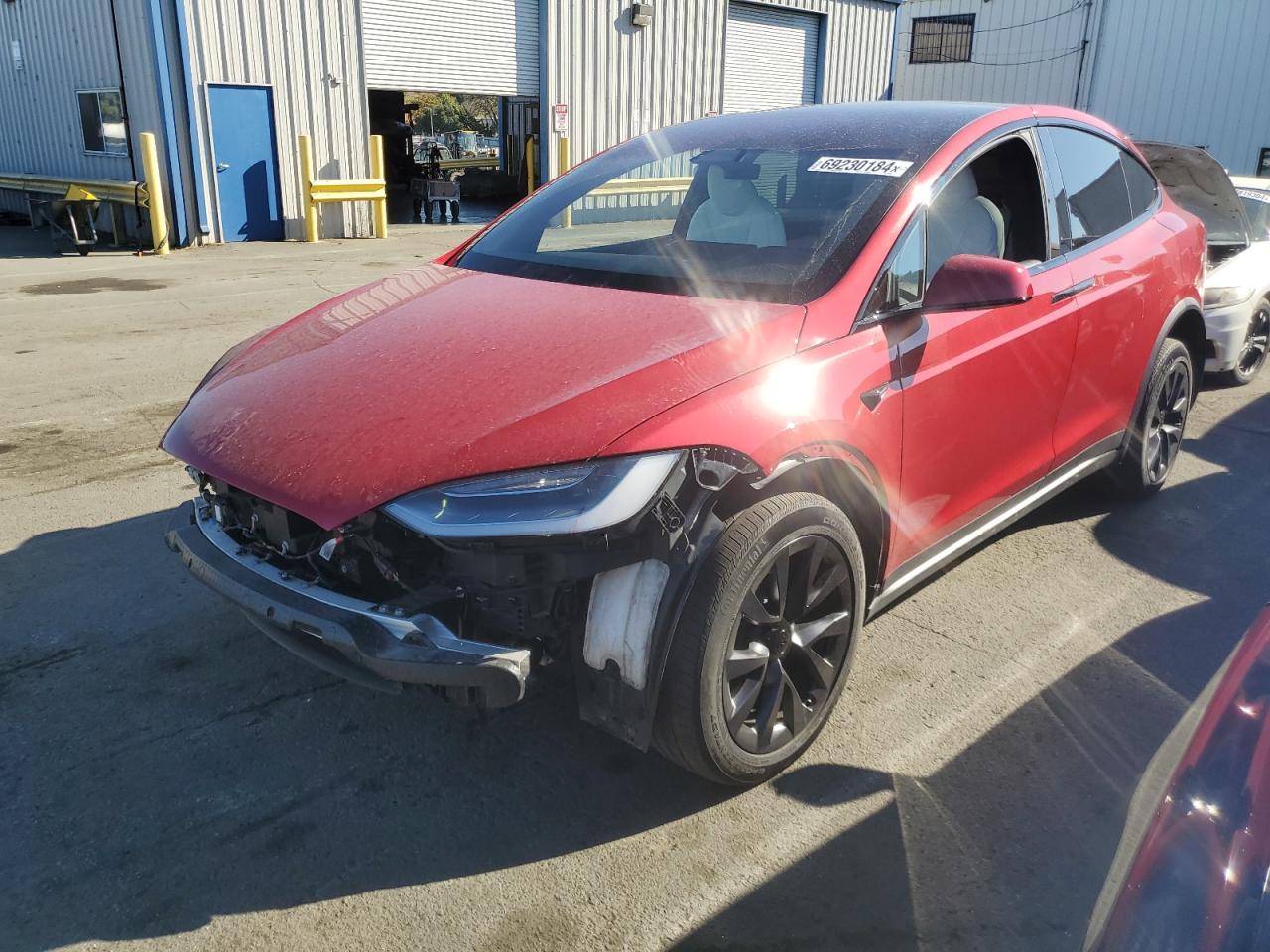 2022 TESLA MODEL X  VIN:7SAXCAE58NF340878