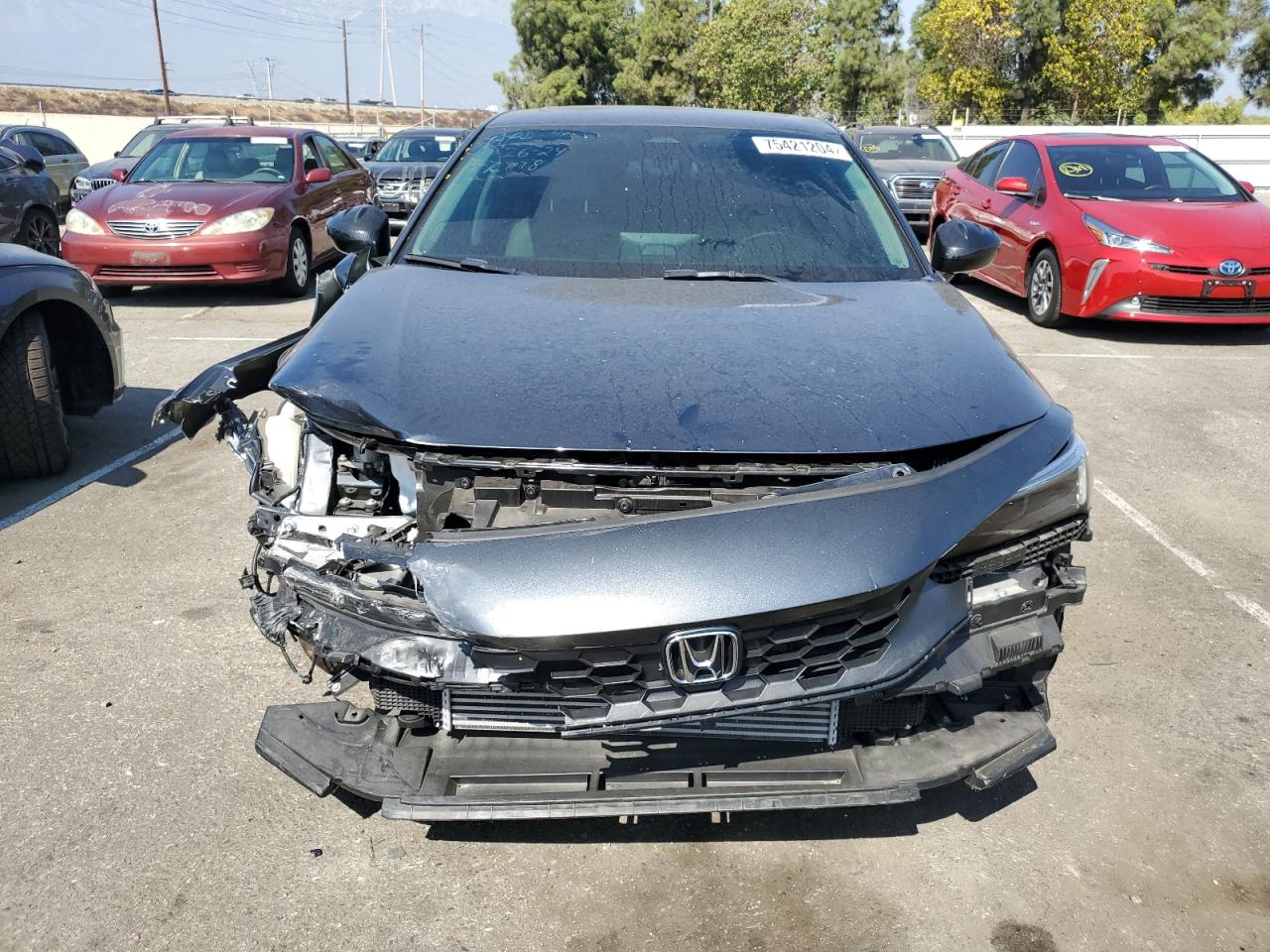 2023 HONDA CIVIC EXL VIN:19XFL1H74PE015255