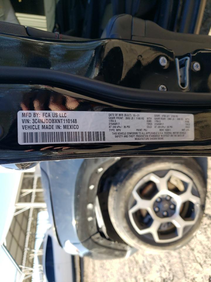 2022 JEEP COMPASS TRAILHAWK VIN:3C4NJDDBXNT110148