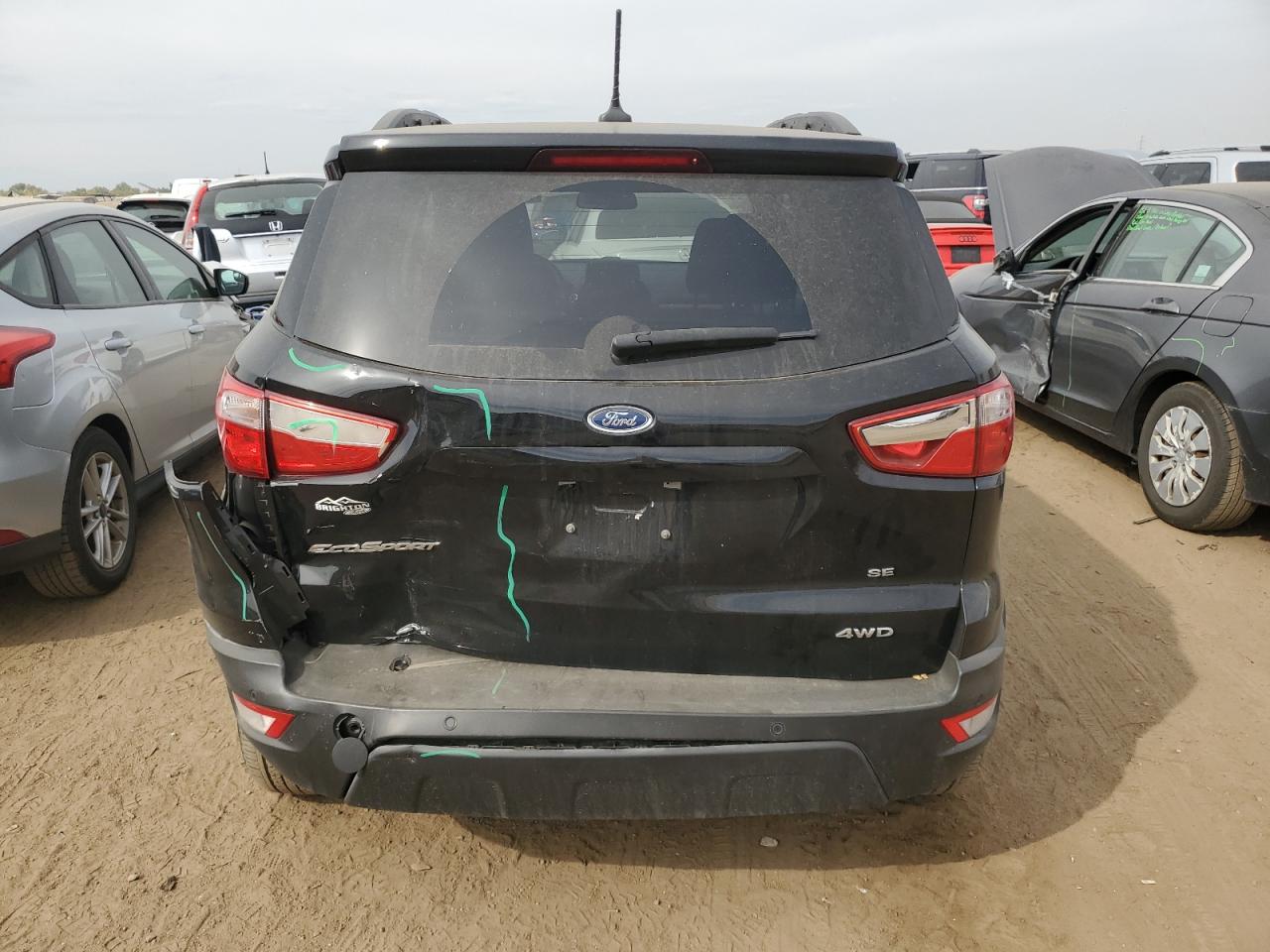 2022 FORD ECOSPORT SE VIN:MAJ6S3GL5NC458764