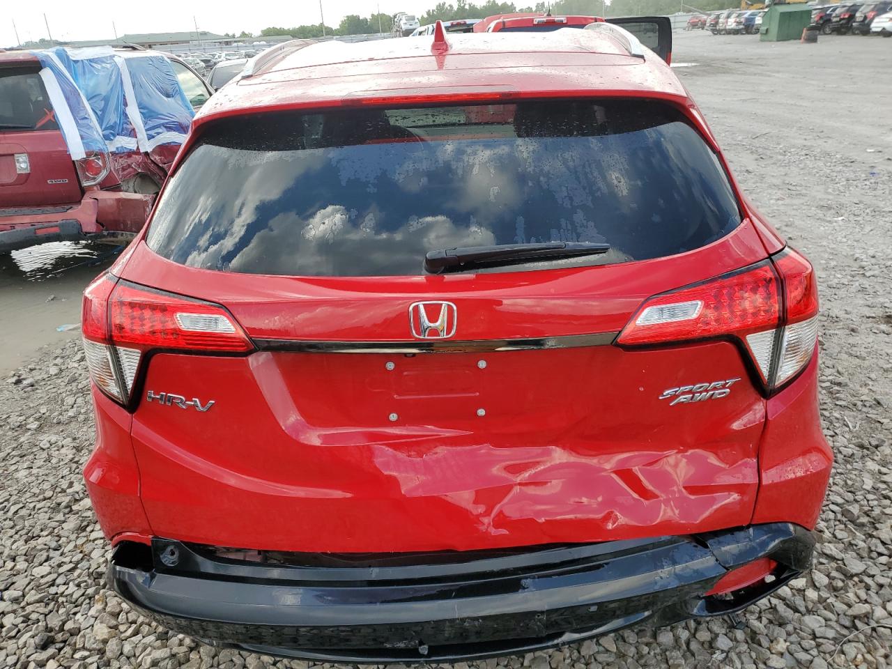 2022 HONDA HR-V SPORT VIN:3CZRU6H12NM748551