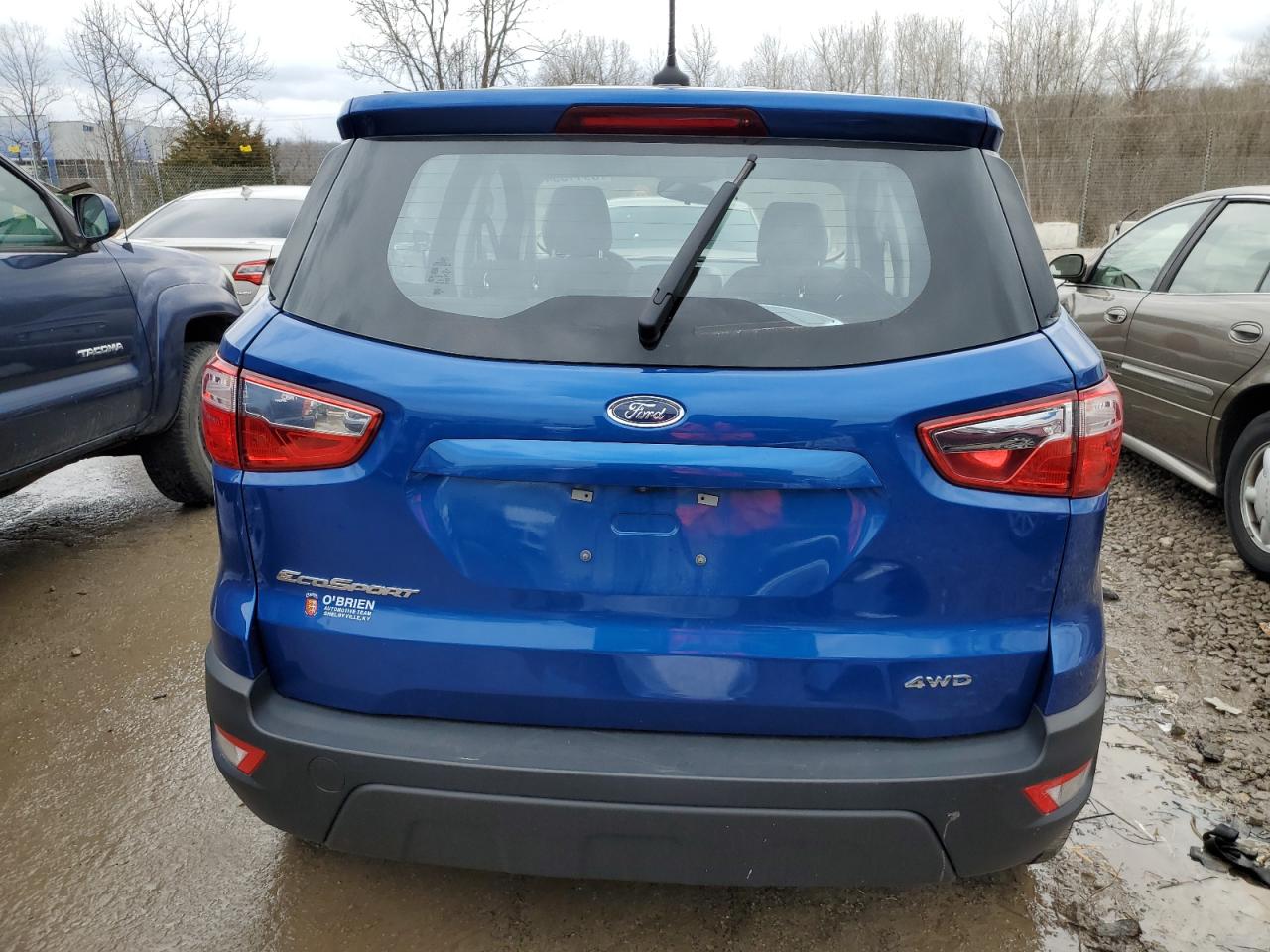 2022 FORD ECOSPORT S VIN:MAJ6S3FL6NC476014