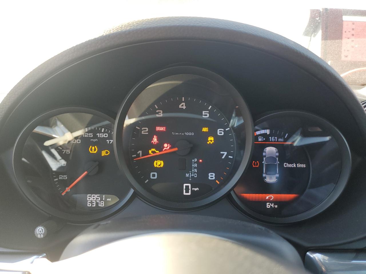 2023 PORSCHE BOXSTER BASE VIN:WP0CA2A88PS205347