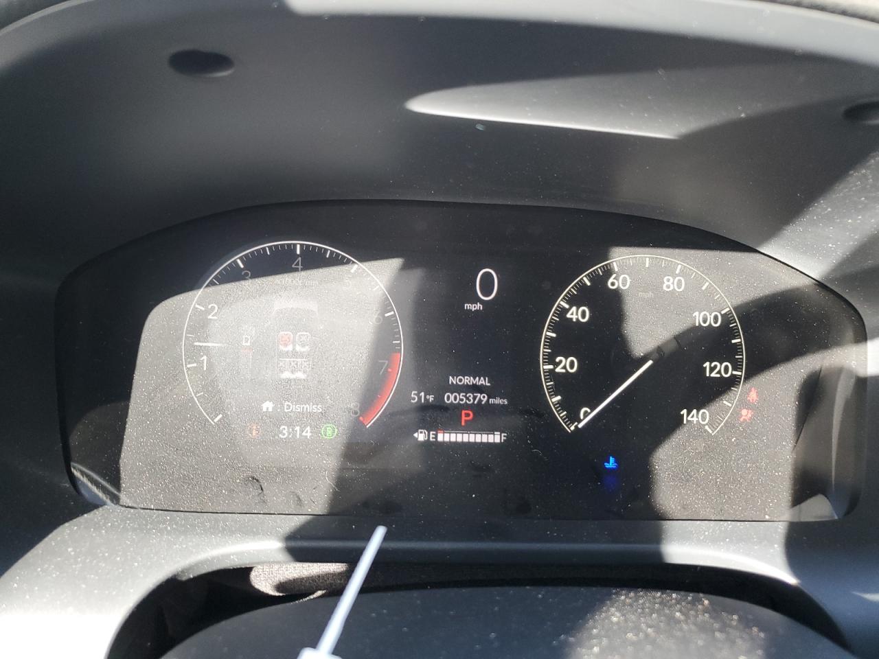 2024 HONDA HR-V SPORT VIN:3CZRZ2H59RM769108