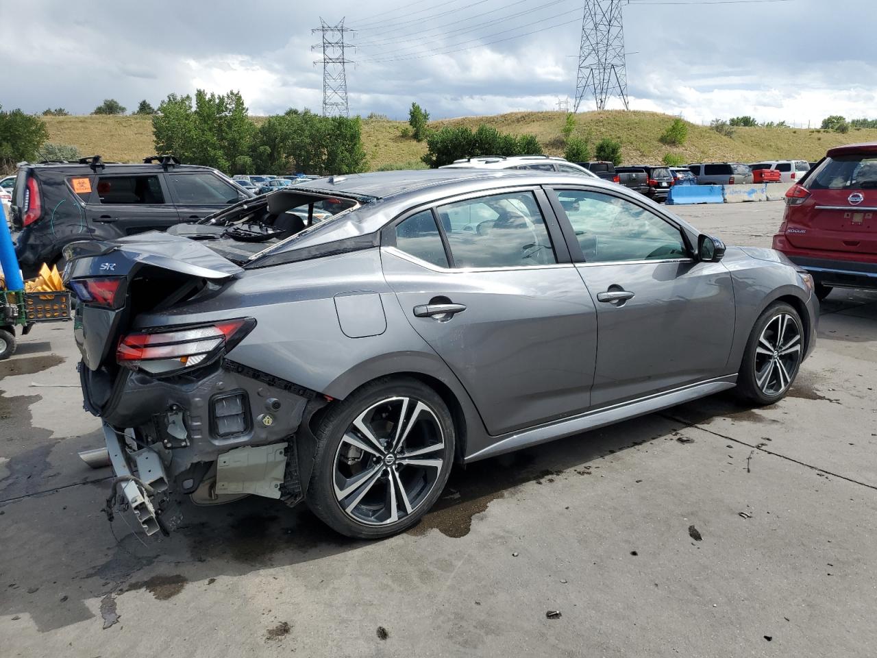 2022 NISSAN SENTRA SR VIN:3N1AB8DV7NY310715