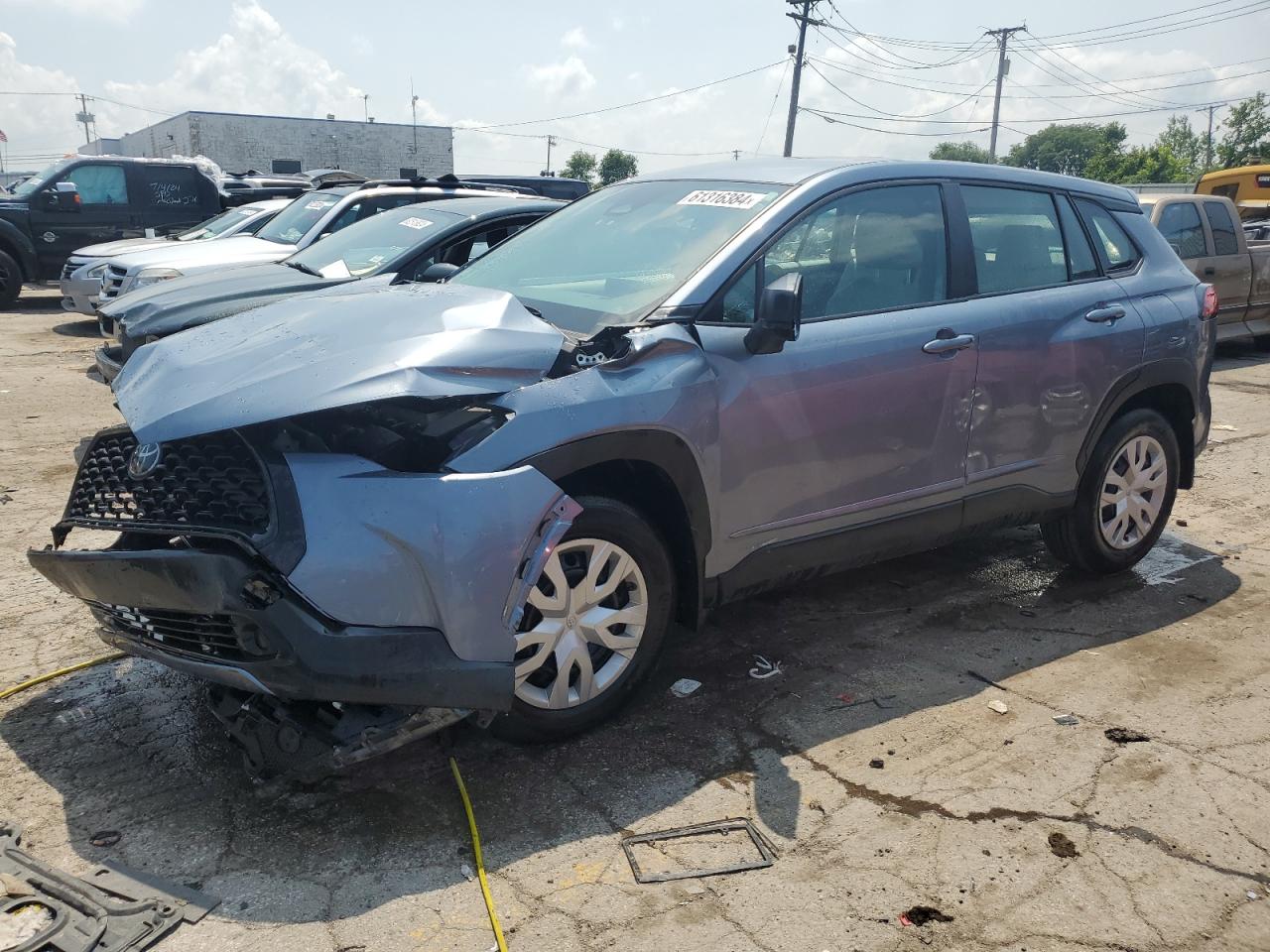 2023 TOYOTA COROLLA CROSS L VIN:7MUAAABG4PV046543