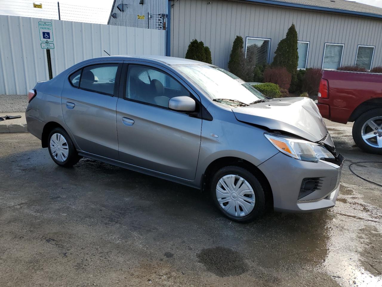 2022 MITSUBISHI MIRAGE G4 ES VIN:ML32FUFJ8NHF05636