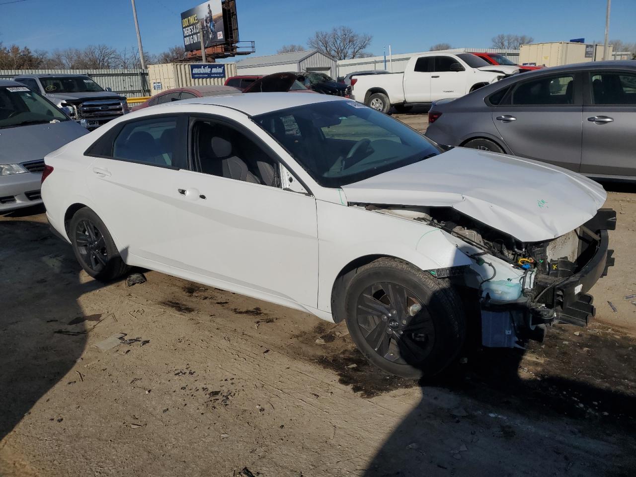 2022 HYUNDAI ELANTRA SEL VIN:5NPLM4AG7NH067127