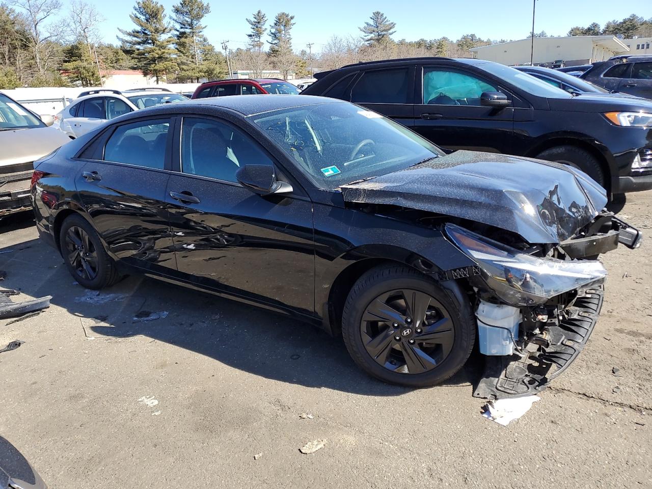 2022 HYUNDAI ELANTRA SEL VIN:5NPLM4AG0NH073559