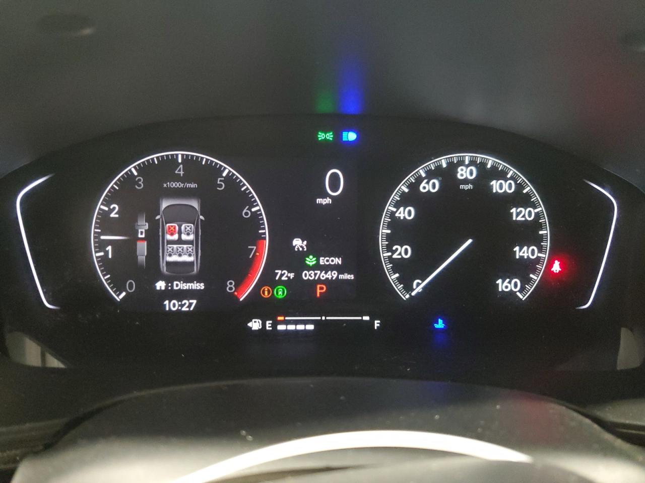 2022 HONDA CIVIC SPORT VIN:2HGFE2F52NH565543