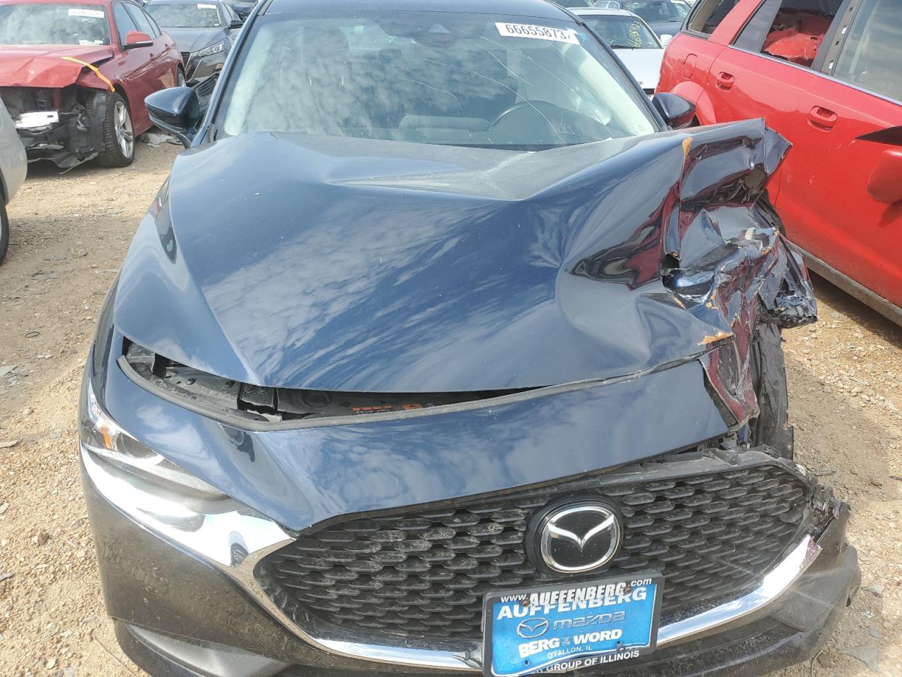 2022 MAZDA 3 SELECT VIN:JM1BPABL9N1509202