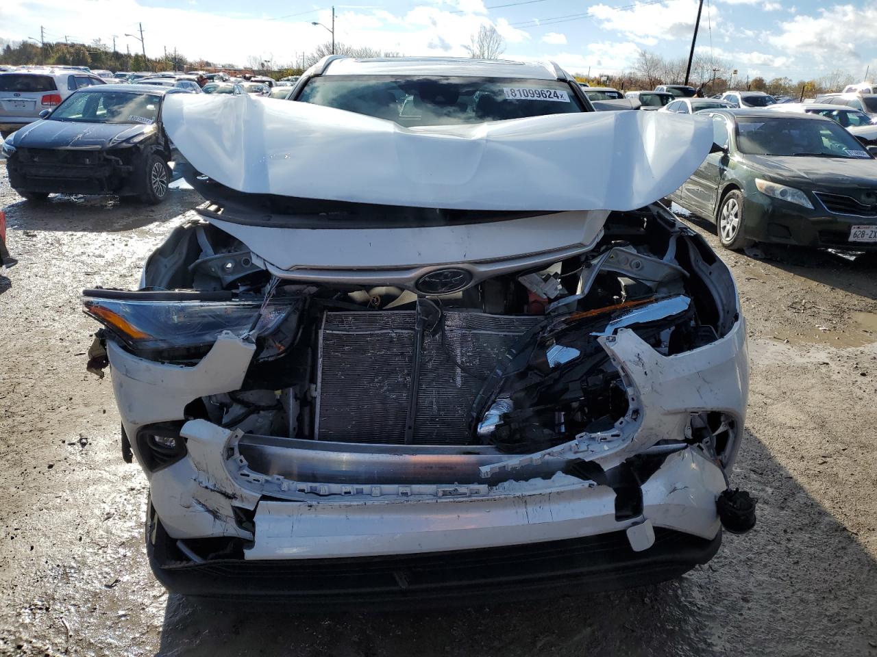 2022 TOYOTA HIGHLANDER XLE VIN:5TDGZRBH6NS592262