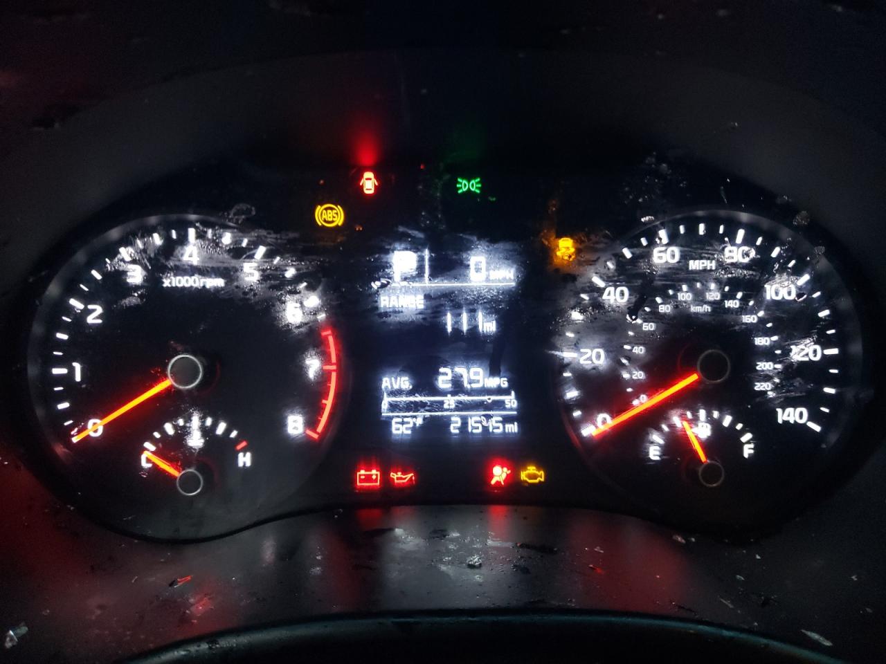 2022 KIA RIO LX VIN:1FM5K8D83FGB34012