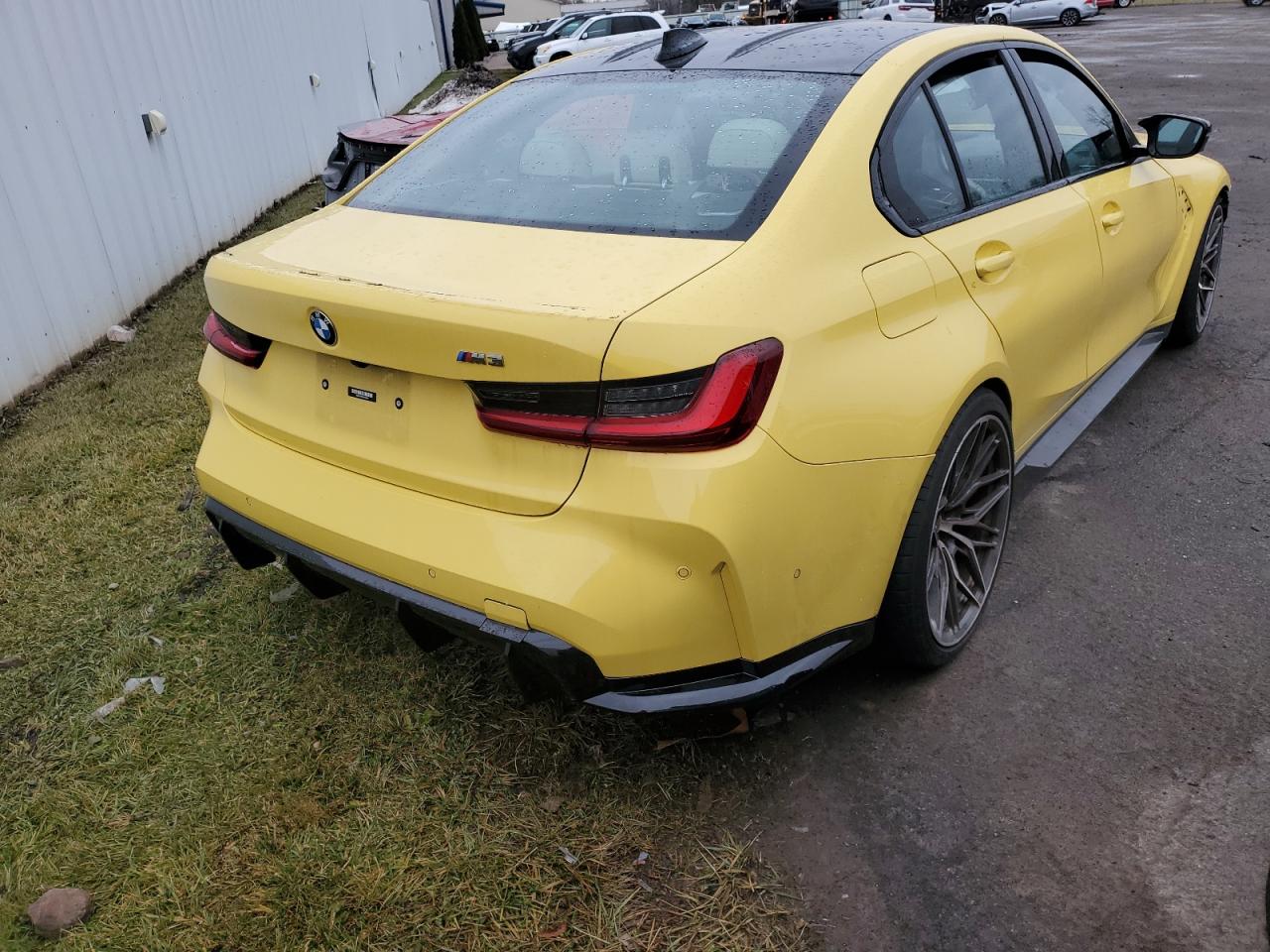 2022 BMW M3  VIN:WBS53AY01NFM30642