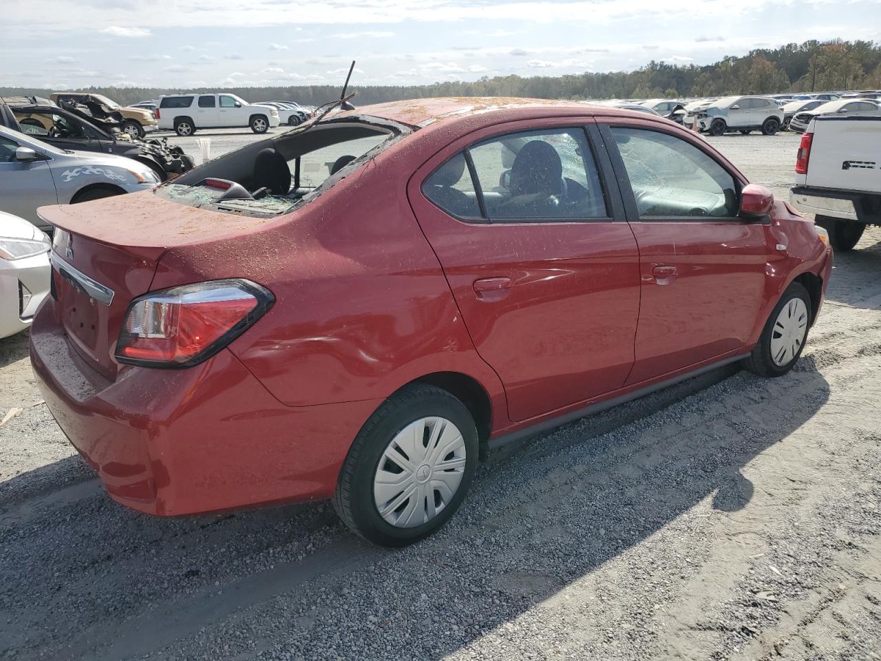 2024 MITSUBISHI MIRAGE G4 ES VIN:ML32FUFJ3RHF06599