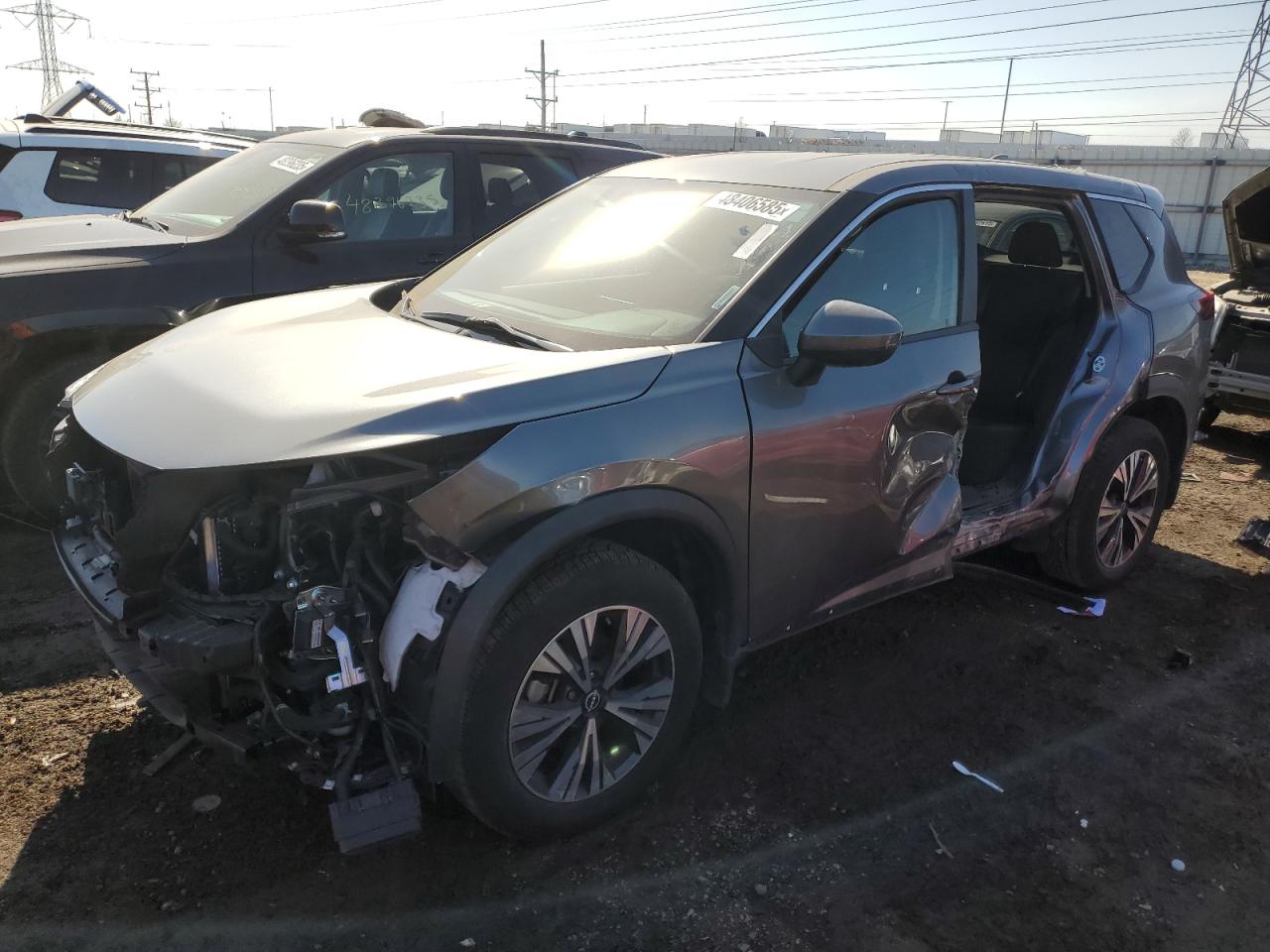 2022 NISSAN ROGUE SV VIN:5N1BT3BA4NC692742