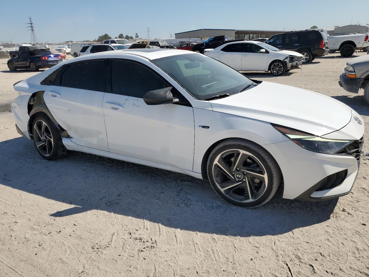 2022 HYUNDAI ELANTRA N LINE VIN:KMHLR4AF0NU267728