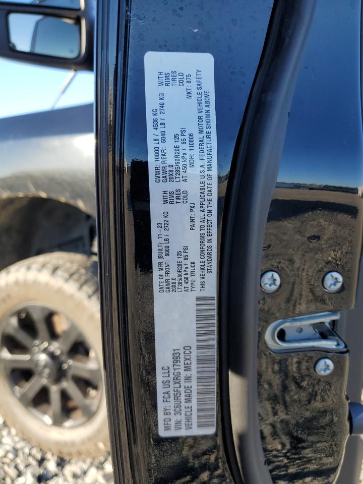 2024 RAM 2500 LARAMIE VIN:5NPEC4ACXDH676882
