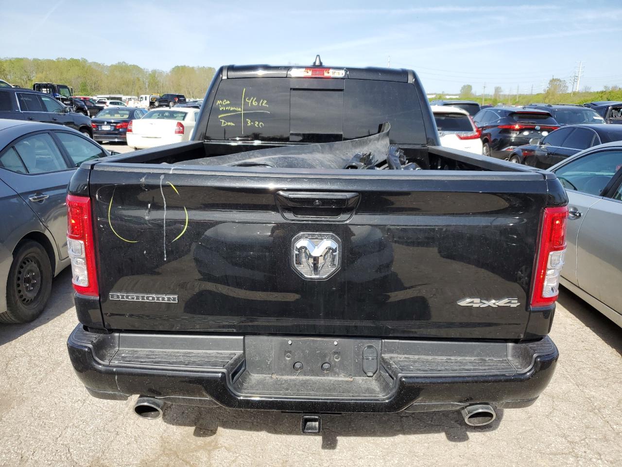 2022 RAM 1500 BIG HORN/LONE STAR VIN:1C6SRFFT0NN418000