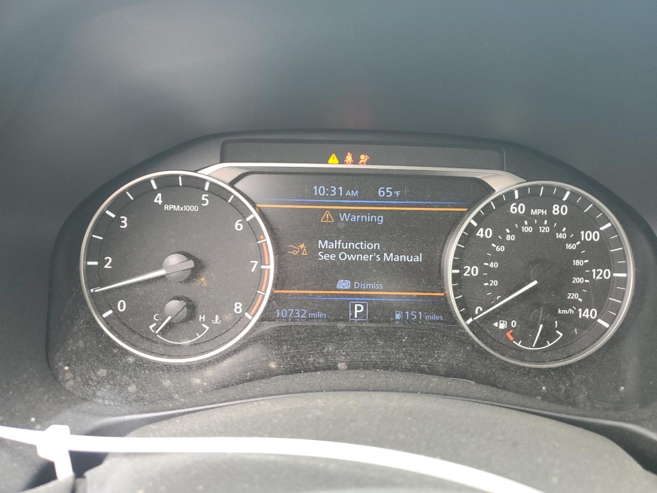 2024 NISSAN ALTIMA SV VIN:1N4BL4DW2RN417521