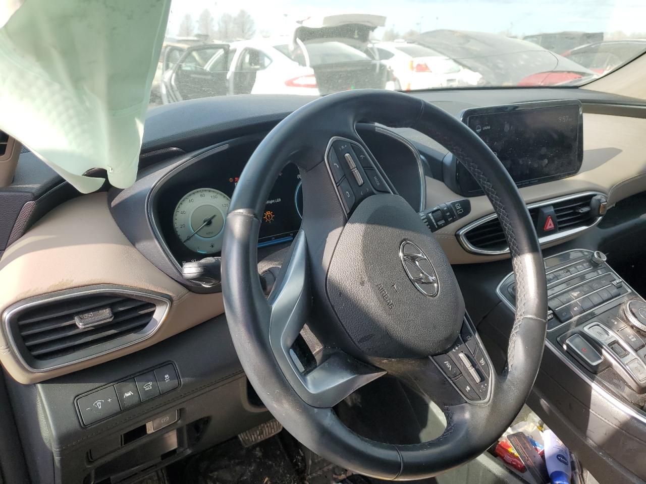 2022 HYUNDAI SANTA FE SEL VIN:5NMS3DAJXNH392040