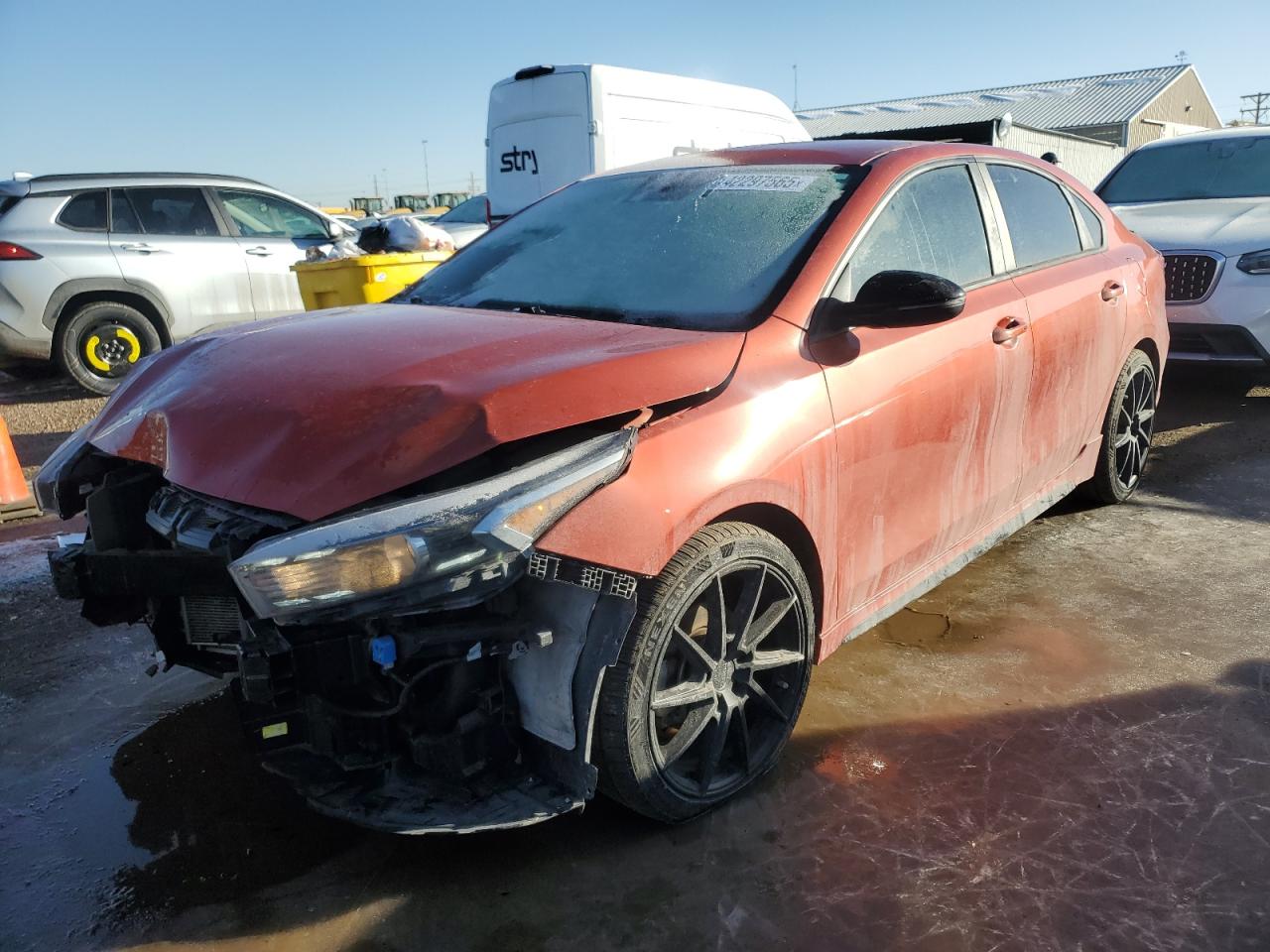 2022 KIA FORTE GT LINE VIN:3KPF54AD7NE496983