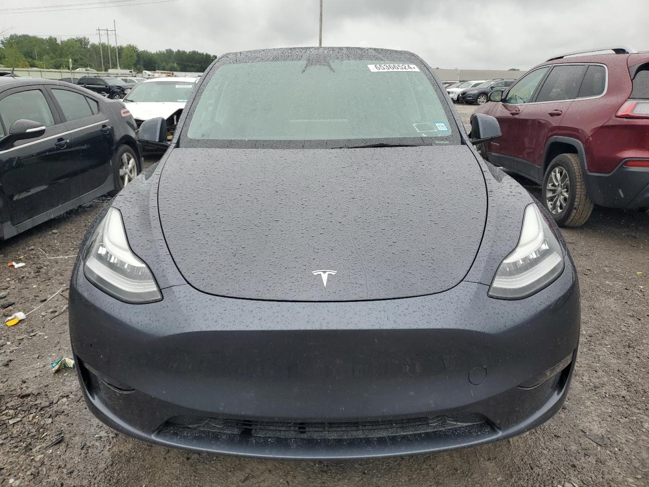 2022 TESLA MODEL Y  VIN:7SAYGDEE6NF387384