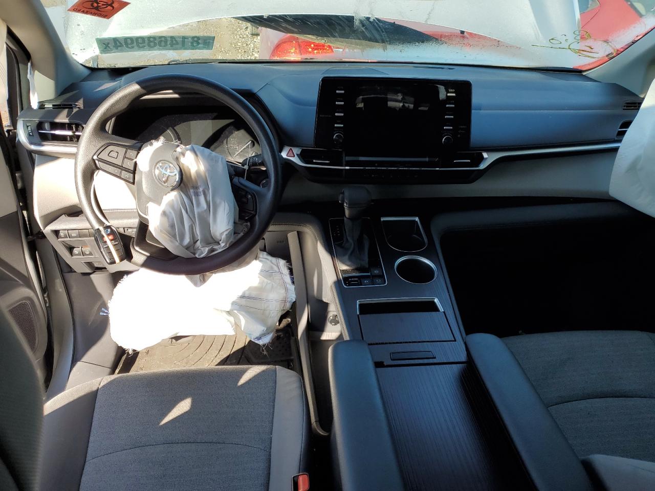 2023 TOYOTA SIENNA LE VIN:5TDBSKFC8PS102122