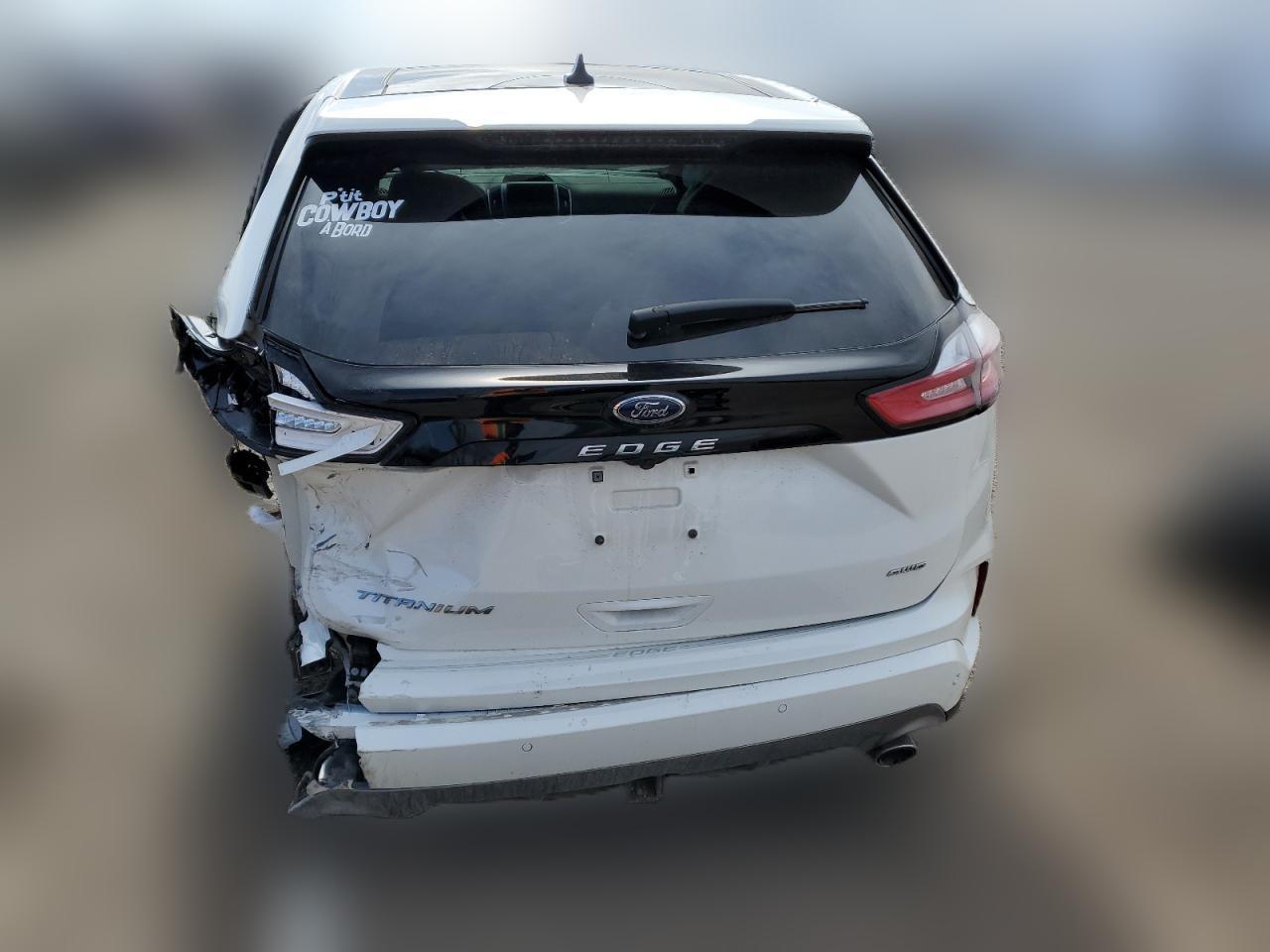 2022 FORD EDGE TITANIUM VIN:2FMPK4K91NBA97724