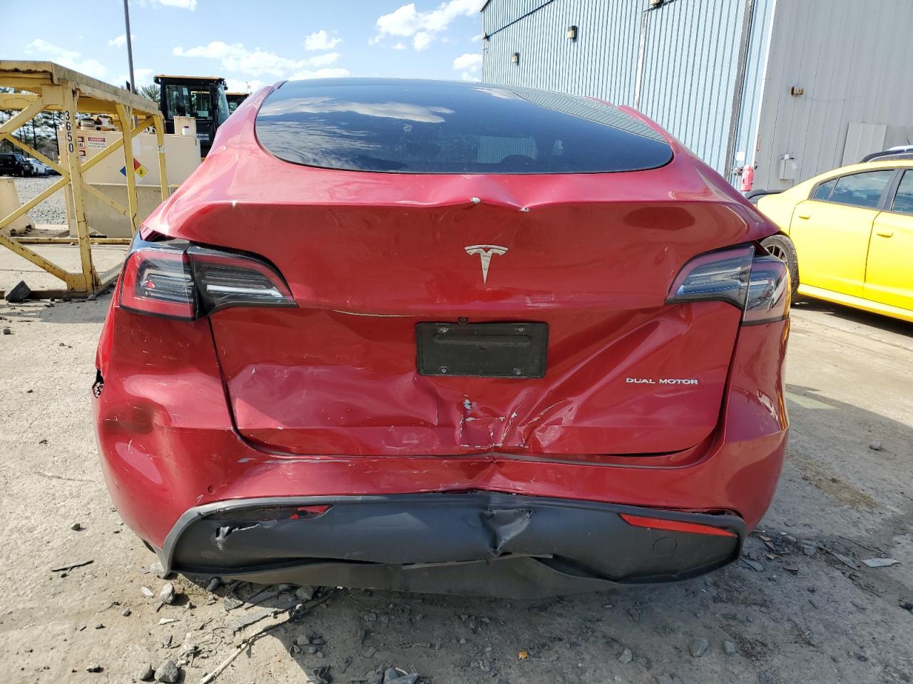 2022 TESLA MODEL Y  VIN:7SAYGDEE2NF435107