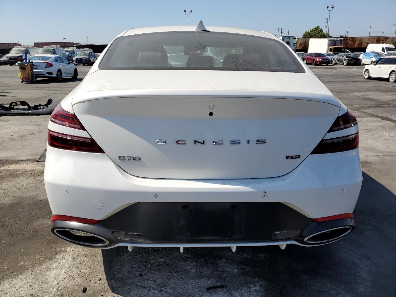 2023 GENESIS G70 BASE VIN:KMTG54TE3PU113959