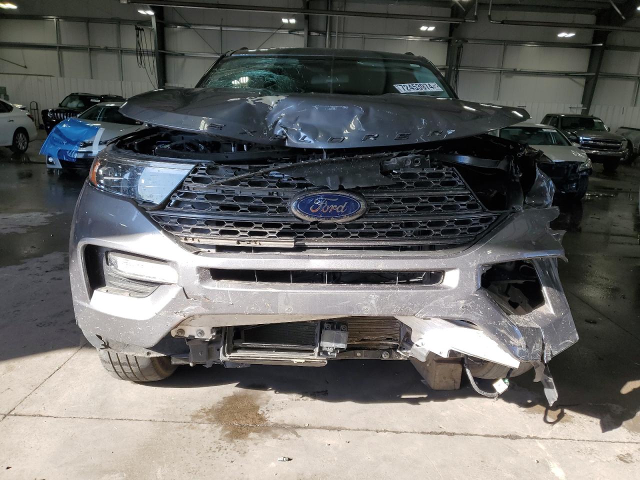 2022 FORD EXPLORER XLT VIN:1FMSK8DH0NGA97275